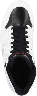 Nike Men's Air Flight Lite Mid Sneaker - White/Gym Red-black — 2