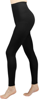 Mediven Comfort Women’s Open Toe 20–30 mmHg Compression Pantyhose | III | Ebony — 8
