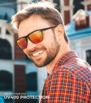 KALIYADI Polarized Rectangle Sunglasses 3-Pack, UV400