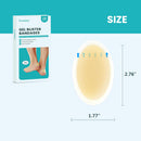 Promifun Blister Bandages Blister Pads - 28 ct Blister Cushions - Water Resistant Hydrocolloid Bandages for Foot, Toe, Heel - Gel Blister Bandages for Prevention & Recovery, Heel Pack | 28 Count (Pack of 1) — 2