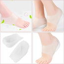 Height Increase Insoles, 1.77 Inch (4.5cm) Invisible Silicone Heel Lifts, Soft Heel Cups for Men and Women, Shock Absorbing Shoe Inserts for Plantar Fasciitis Relief — 4