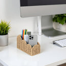 CubesLand Bedside Table Desk Organizer Caddy, Remote Pen&Pencil Holder Cup — 5