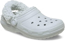 Crocs Unisex Adult Classic Fleece Lined Clogs, Fuzzy Slippers for Women and Men – Atmosphere — 5