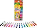 Crayola Emoji Pip Squeaks Washable Markers (16ct), Toddler Mini Stamper Marker Set, Coloring Supplies for Toddlers, Gift for Kids | Emojis — 2