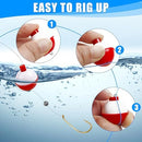 Fishing Bobbers Tackle Kit, 84pcs Beginner Equipment Fishing Kit Included…