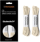 [2 Pairs] Pack Waxed Round Oxford Shoe Laces |