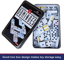 GOTHINK Double 6 Dominos Set for Adults with Tin Box Storage - 28 Tile…