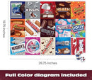 Buffalo Games - Hershey Candy Grid - 1000 Piece Jigsaw Puzzle for Adults