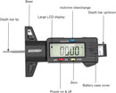 Digital Tyre Tread Depth Gauge UK,0-25.4 Mm Inch Tyre Guage Digital with Large…
