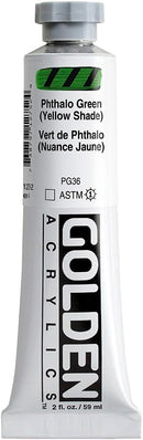 Golden Heavy Body Acrylic Paint, 2-Ounce, Yellow Ochre (GLDNHB-14072) | 2 Fl Oz (Pack of 1) — 8