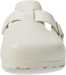 Birkenstock Women's Boston Leather Clogs – Eggshell — 2