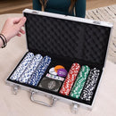 Elbow Room Games 300 Piece Poker Set, Includes Colored Chips, Dice, Dealer and…
