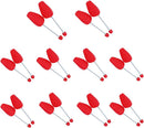 EchoDone 10 Pairs Plastic Shoe Tree Stretcher Shaper for Men | red — 1