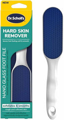 Dr. Scholl's Hard Skin Remover Nano Glass Foot File - Dead Skin & Foot Callus Remover, Long Lasting Buffer, Soft Smooth Feet — 1