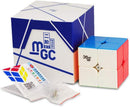 CuberSpeed YJ MGC 2X2 M Stickerless Speed Cube YJ MGC Magnetic 2X2X2 Cube Puzzle — 1