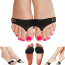 Copper Compression Metatarsal Pads for Women & Men - Orthopedic Ball of Foot Pain Relief Braces - Gel Cushions for Calluses, Bunions, Corns, Morton Neuromas - Fits Heels, Dress Shoes - S/M 1