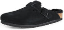 Birkenstock Unisex Black Super Birki Clog – Black/Black — 1