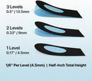 SOL3 Quick Lifts - Adjustable 1/2 Inch Height Increase Insoles, Orthopedic Heel Lift Shoe Insert for Men & Women, Leg Length Discrepancy Balancer — 3