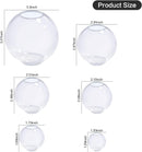 12Pcs Transparent Epoxy Resin Molds Silicone Set, Clear Silicone Molds for Epoxy Resin Include Seamless Sphere Resin… — 6