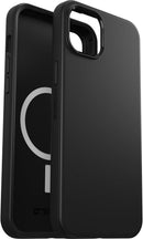 OtterBox iPhone 15 Plus and iPhone 14 Plus Symmetry Series Case - Black, Snaps to MagSafe, Ultra-Sleek, Raised Edges Protect Camera & Screen — 6