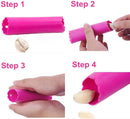 Fu Store Garlic Press Stainless Steel Garlic Rocker with Silicone Peeler — 2