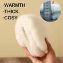 Linwnil 2Pairs Sheepskin Insoles Kid's Premium Thick Wool Fur Fleece Inserts Cozy & Fluffy for Children's — 3