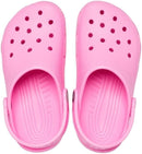 Crocs Kid's Classic Clog – Taffy Pink — 5