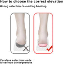 Correct-Position Height Increase Insoles, Heel Cushion Inserts, Heel Lift Inserts for Leg Length Discrepancies (Blue, 1.4" Height) — 4