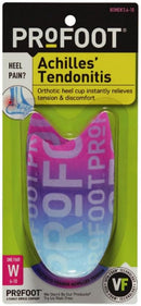 PROFOOT Achilles Tendonitis Orthotic Heel Cup for Women (Sizes 6-10) - Pain Relief Shoe Inserts for Heel Support & Alignment - 1 Pair — 1