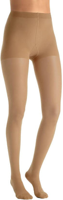 BSN Medical/Jobst 119116 Ultra Sheer Compression Stocking, Waist High, 15-20 mmHg, Closed Toe, Sun Bronze, Small, Pair — 1