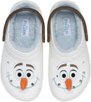 Crocs Kids’ Frozen Olaf Classic Fuzzy Lined Slip On Clogs – Multi — 5
