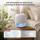 Clarston 2L Cool Mist Humidifier for Baby Nursery, 24dB Quiet