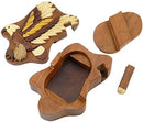 Flying Eagle - Natural Wood Intarsia Puzzle Box - Handcrafted with Secret Compartment — 4