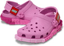 Crocs Kids Classic LEGO System Clogs, LEGO Shoes for Kids – Taffy Pink — 2