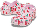 Crocs Unisex-Child Classic Graphic Clog | 8 Toddler | Pink Milk — 4
