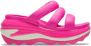 Crocs unisex-adult Mega Crush Triple Strap Sandal | 9 Women/7 Men | Pink Crush — 1