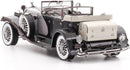 Metal Earth Puzzle 3D Car Duesenberg Ii Sj 1934. Vehicle Metal Puzzle. Building Models for Adults Challenging Level 10.01 X 3.99 X 2.59 Cm — 3