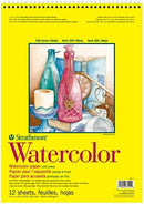 Strathmore 300 Series Watercolor Paper Pad, Top Wire Bound, 9x12 inches, 12 Sheets (140lb/300g) - Artist Paper for Adults and Students - Watercolors, Mixed Media, Markers and Art Journaling | Wire Binding — 5