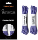 [2 Pairs] Pack Waxed Round Oxford Shoe Laces |