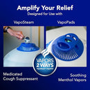 Vicks Warm Steam Vaporizer, 1.5 Gallon, Night Light, 600 sq ft