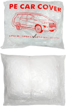 LuliKa 3 Packs Disposable Car Cover Clear Plastic Car Cover Universal — 7