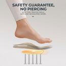 3 Pack Puncture Resistant Insoles, Stainless Steel Shoe Inserts Thin Metal Sole Plates for Work Boots and Safety Shoes, Protective Footwear Inserts — 2