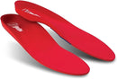 Vasyli Custom Full Length Insoles, Red, Kids Large, Heel Grid Reduces Slippage, Firm Density, Biomechanical Control, Fast & Effective Pain Relief, Treats Pronation, Built-In Rearfoot Varus Angle — 1