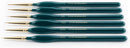 Transon 6Pcs Extra Fine Detail Brushes for Model Miniature Painting and Also Acrylic Watercolor Painting | 6 pcs — 5