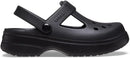 Crocs Kids' Classic Mary Jane Clogs – Black — 1