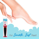 Flowery Original Swedish Clover Red Foot File – Stainless Steel Pedicure Foot Scrubber, 60/100 Grit — 2