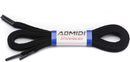 AOMIDI Flat Shoelaces 5/16" | 2 Pair | For Sneakers and Converse Shoelaces — 4