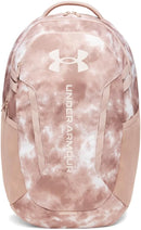 Under Armour Unisex Hustle 6.0 Backpack, 602 PINK, OSFM | One Size Fits Most | (602) Bashful Pink / / Apex Pink — 1
