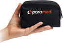 PARAMED Aneroid Sphygmomanometer – Manual Blood Pressure Cuff with Universal Cuff 8.7-16.5" and D-Ring – Carrying Case in the kit – Black – Stethoscope Not Included — 6