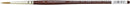 Grumbacher Goldenedge Golden Toray Liner Watercolor Brush, Synthetic Bristles, Size 2 (4623.2) — 5